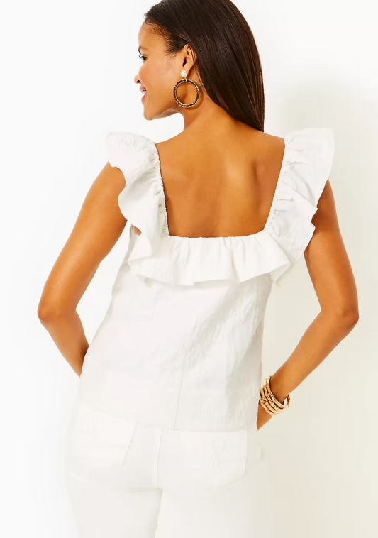 Zoya Ruffle Top