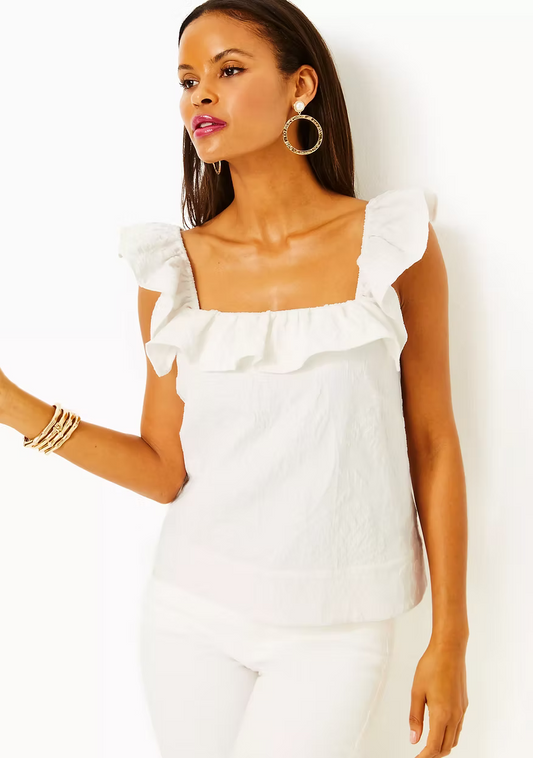 Zoya Ruffle Top