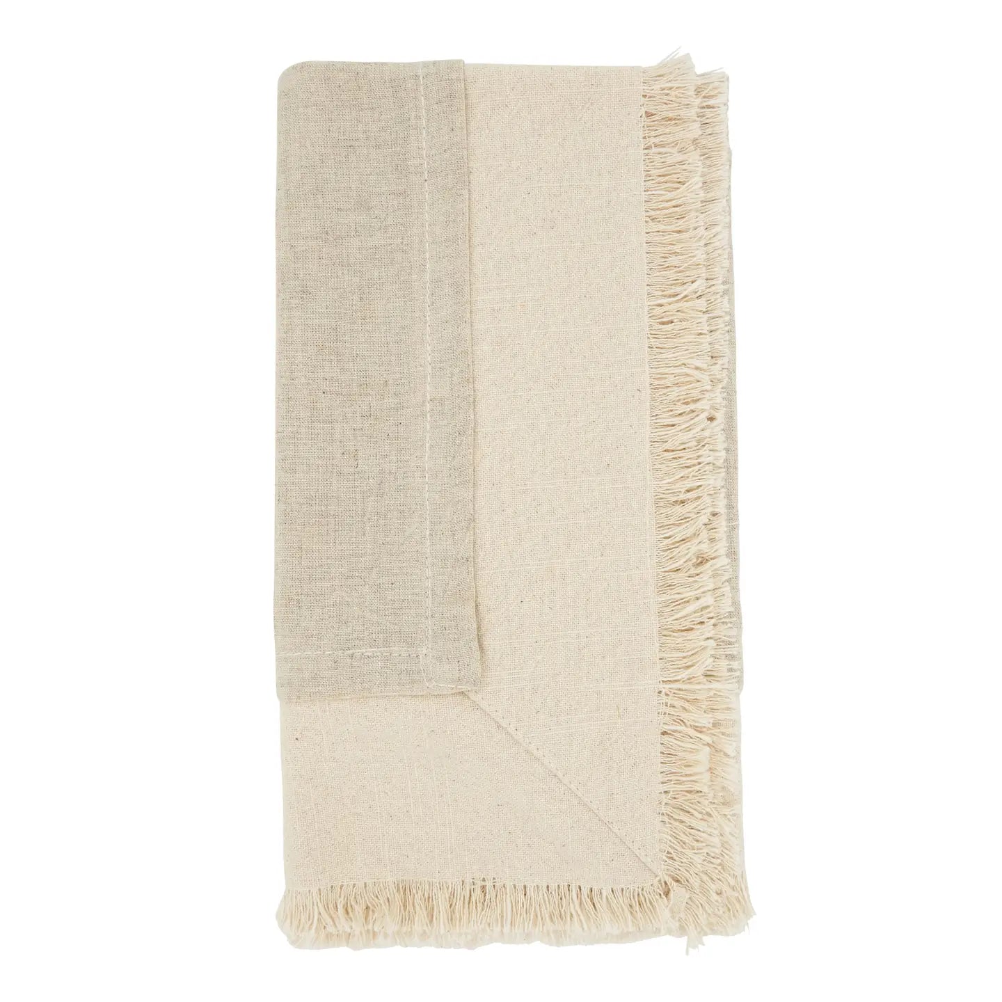 Double Layer Fringe Napkin (Set of 4)