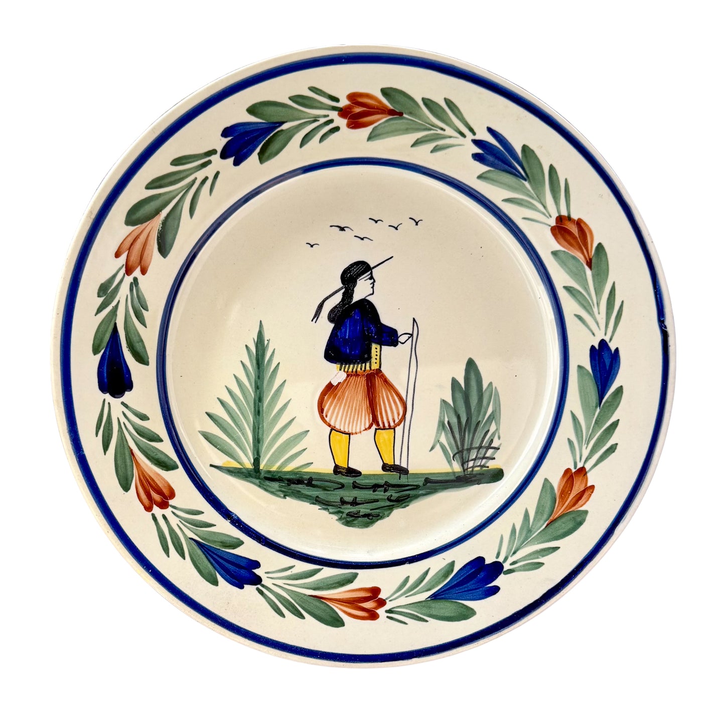 Henriot Quimper - Pair of Plates