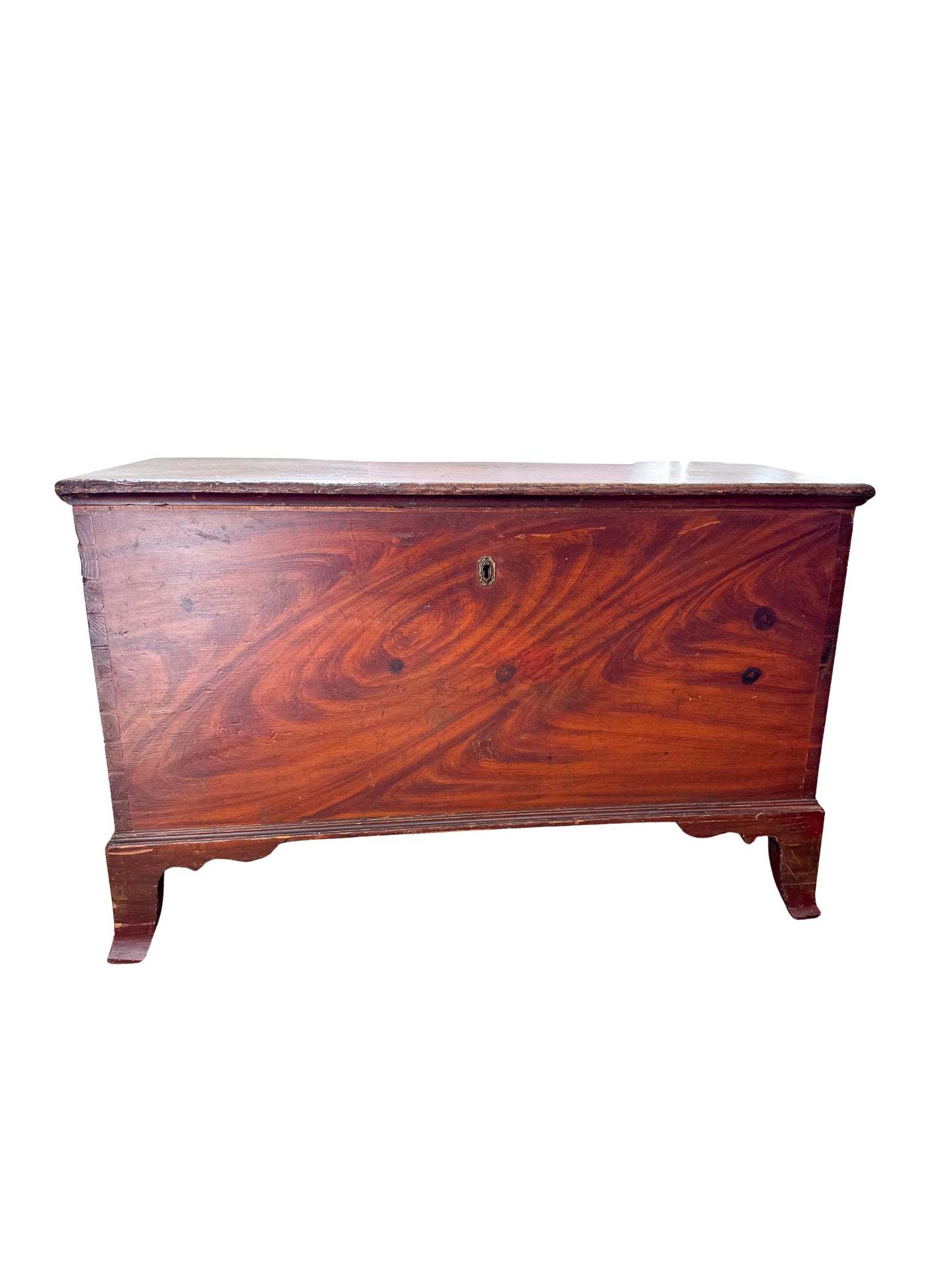 Wooden Storage Trunk