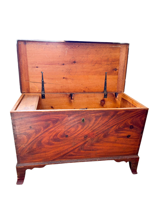 Wooden Storage Trunk