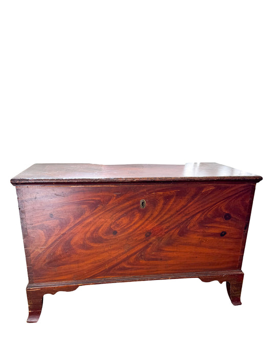 Wooden Storage Trunk