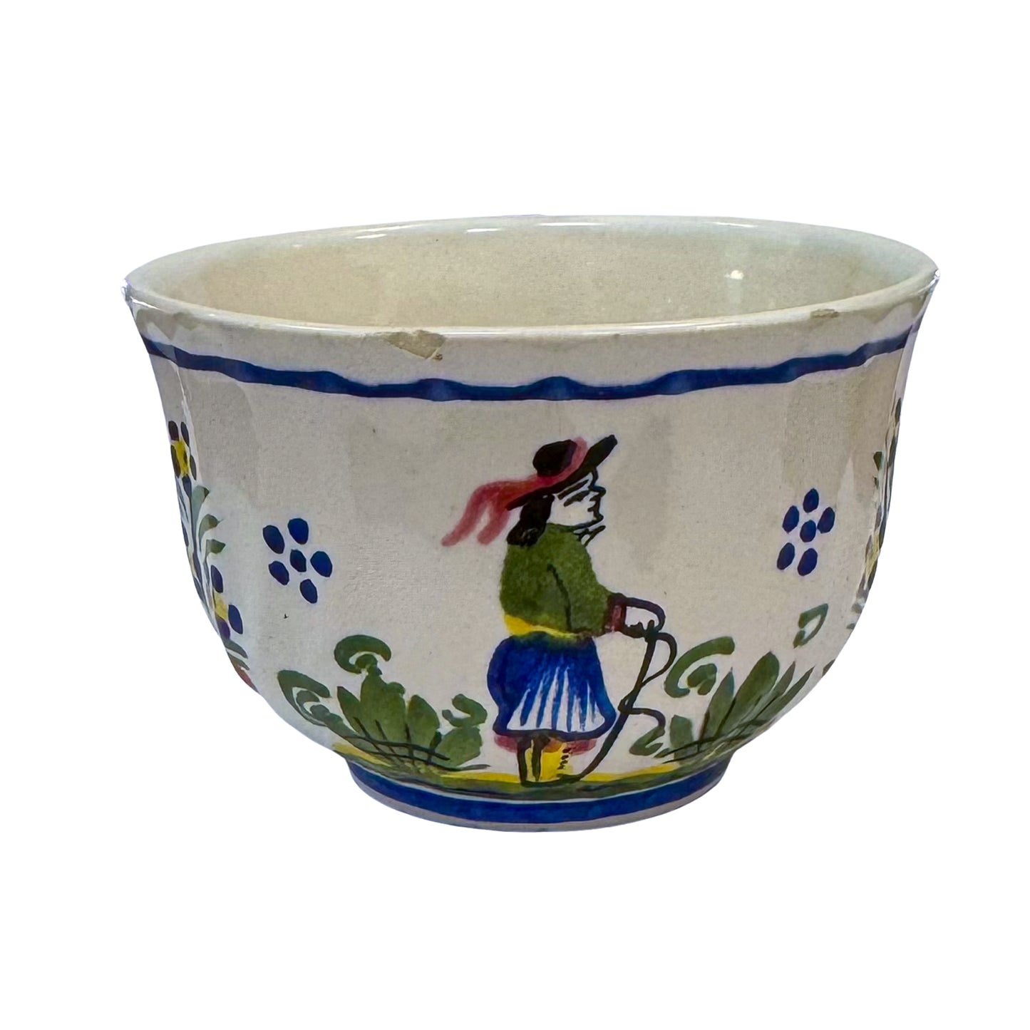 Henriot Quimper - Teacup Set