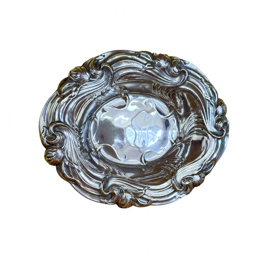Sterling Silver Art Nouveau Dish
