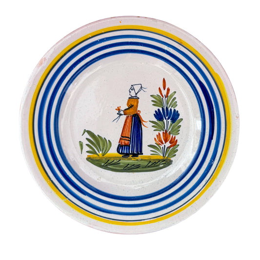 Henriot Quimper - Single Plate