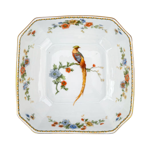 Square Golden Pheasant Bowl
