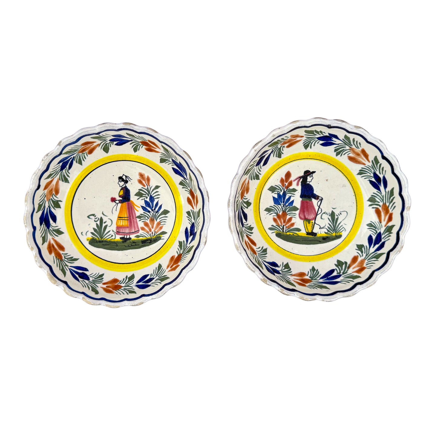 Henriot Quimper - Pair of Bowls