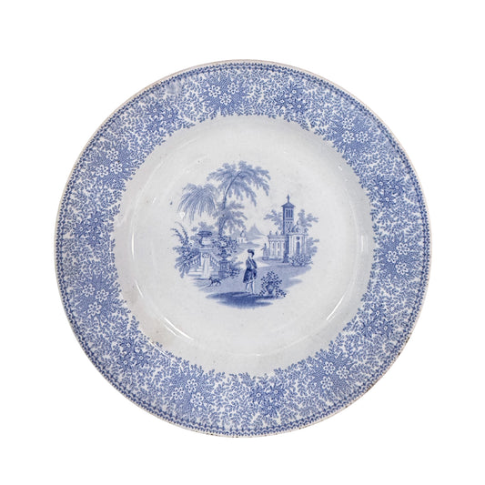 19th Century Transferware Plate