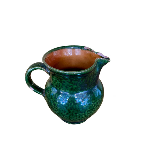 French Majolica Pitcher
