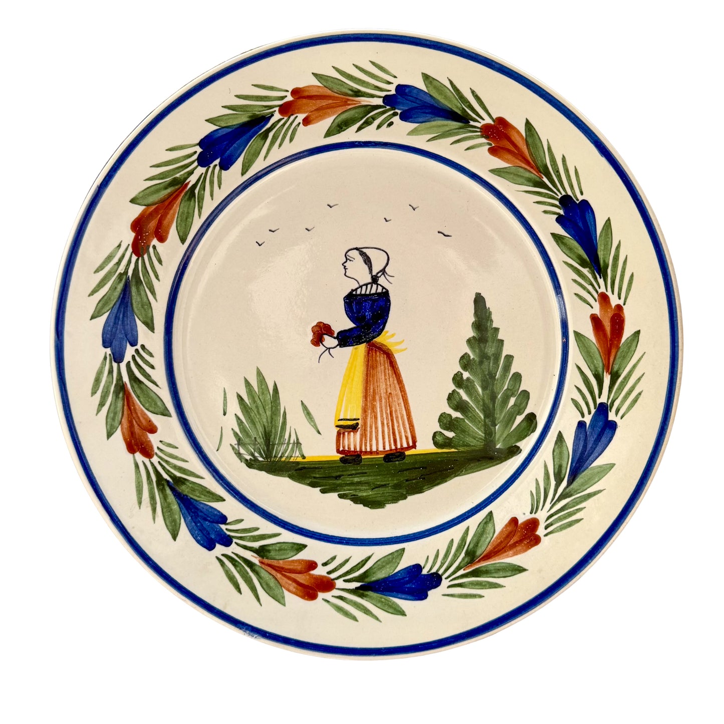 Henriot Quimper - Pair of Plates