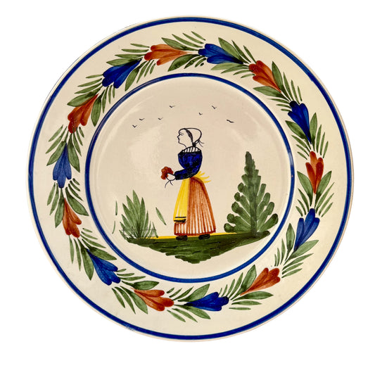 Henriot Quimper - Pair of Plates