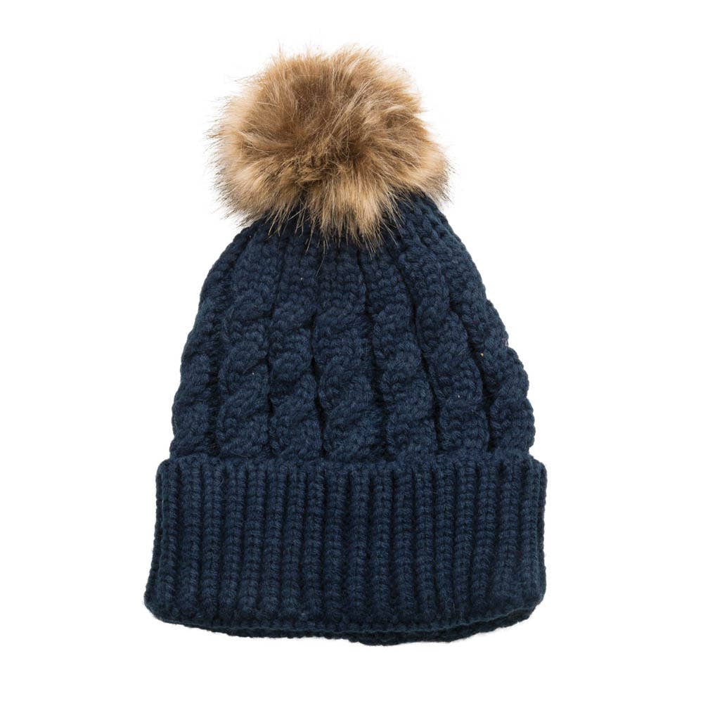 Emma Pom Pom Hat