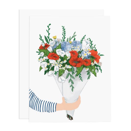 Summer Bouquet Greeting Card