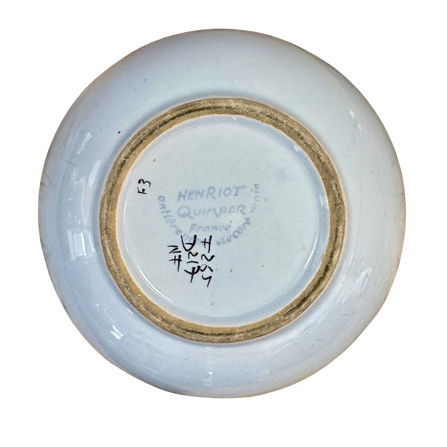 Henriot Quimper - Scallop Bowl