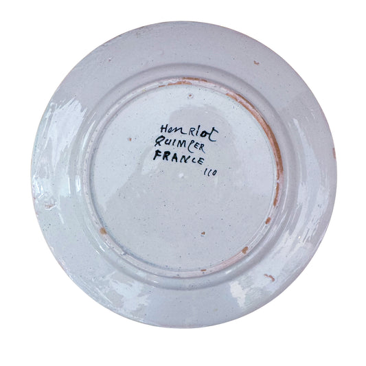 Henriot Quimper - Single Plate