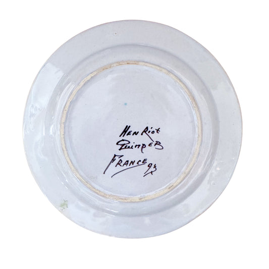 Henriot Quimper - Single Plate