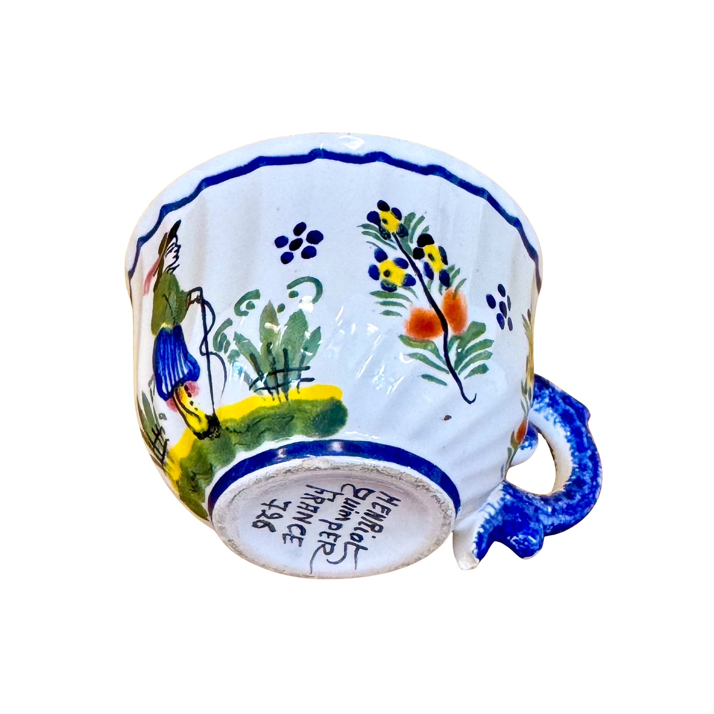 Henriot Quimper - Teacup Set