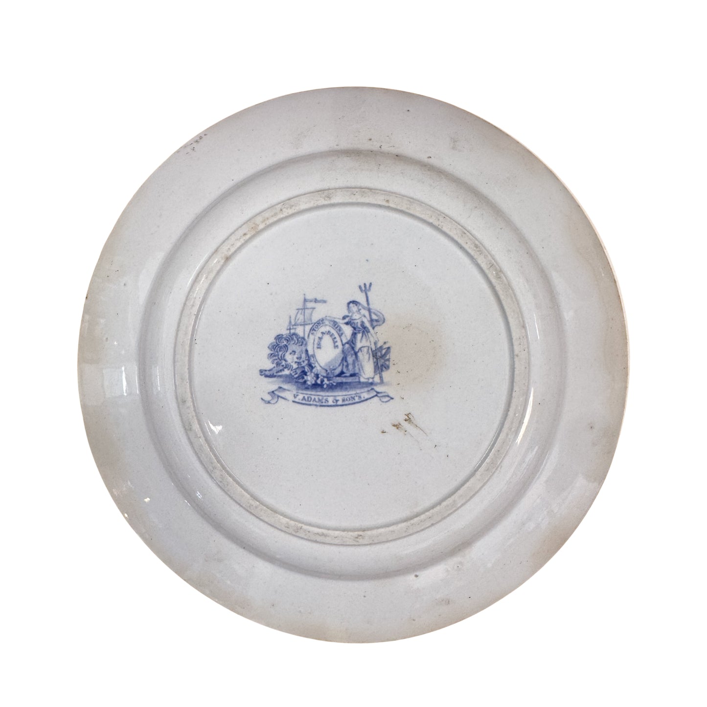 19th Century Transferware Plate