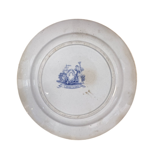19th Century Transferware Plate
