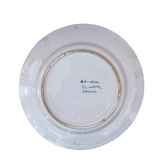Henriot Quimper - Single Plate