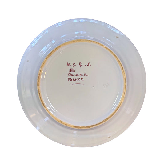 Henriot Quimper - Single Plate