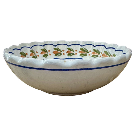 Henriot Quimper - Scallop Bowl