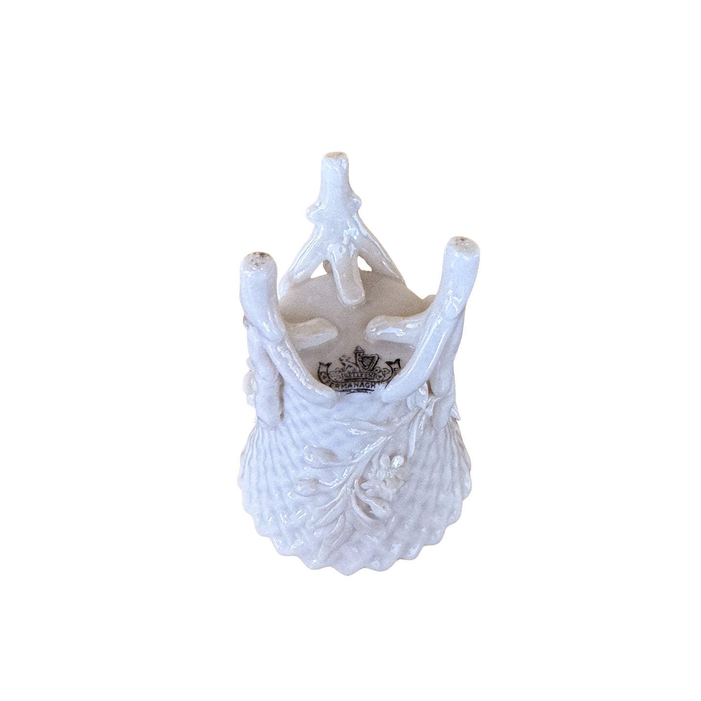 Belleek Shamrock Vase