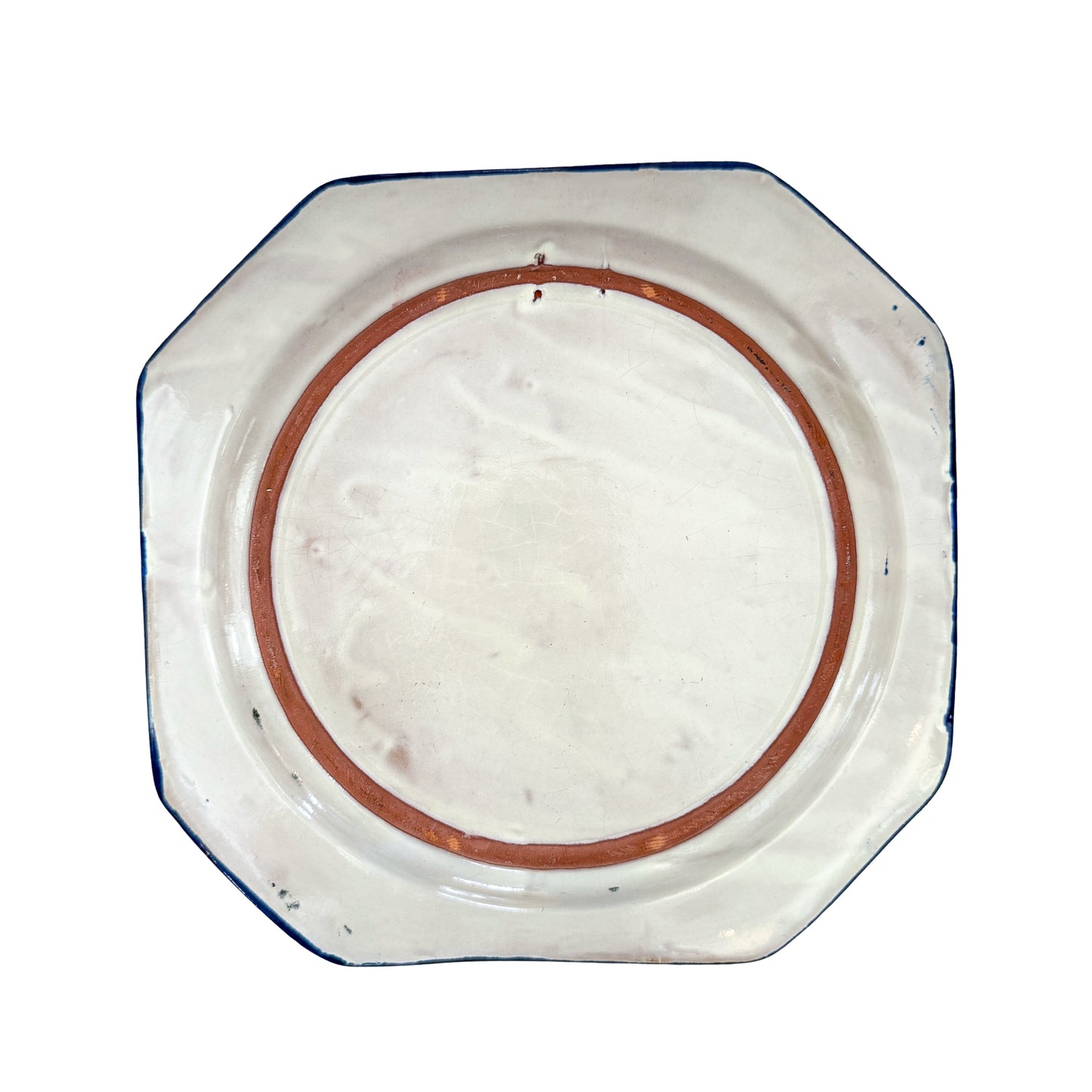 Hand Painted Mediterranean Style Ceramic Plate