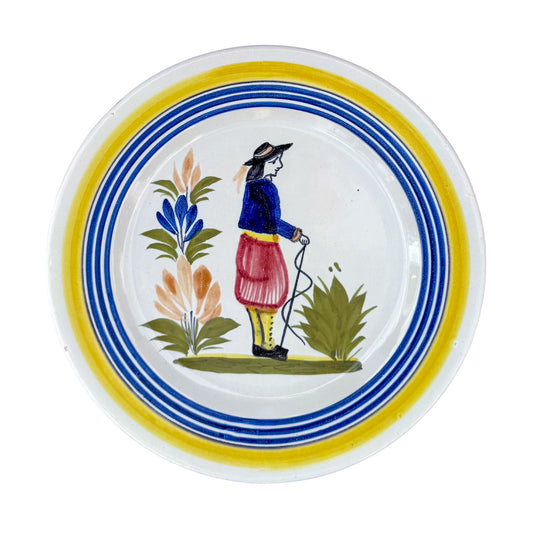 Henriot Quimper - Plate Set