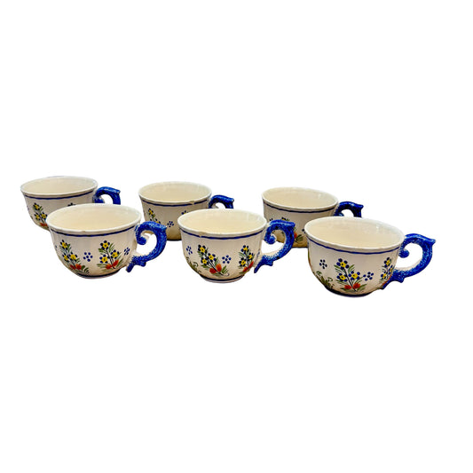 Henriot Quimper - Teacup Set