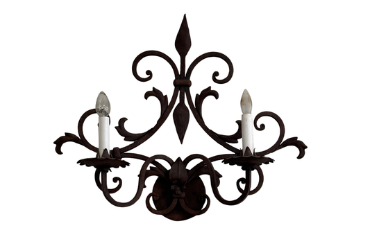 Iron Sconces (Pair)