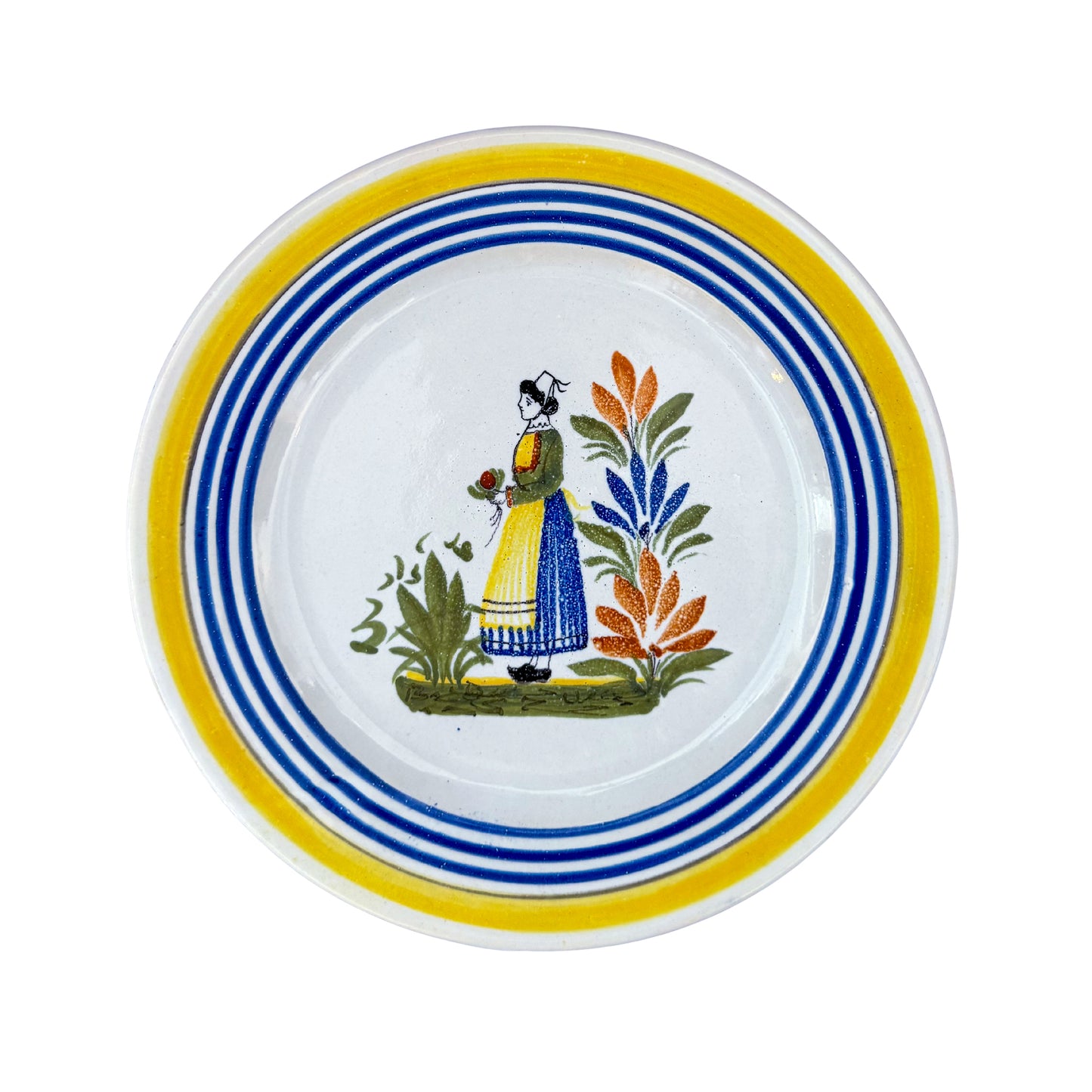Henriot Quimper - Plate Set