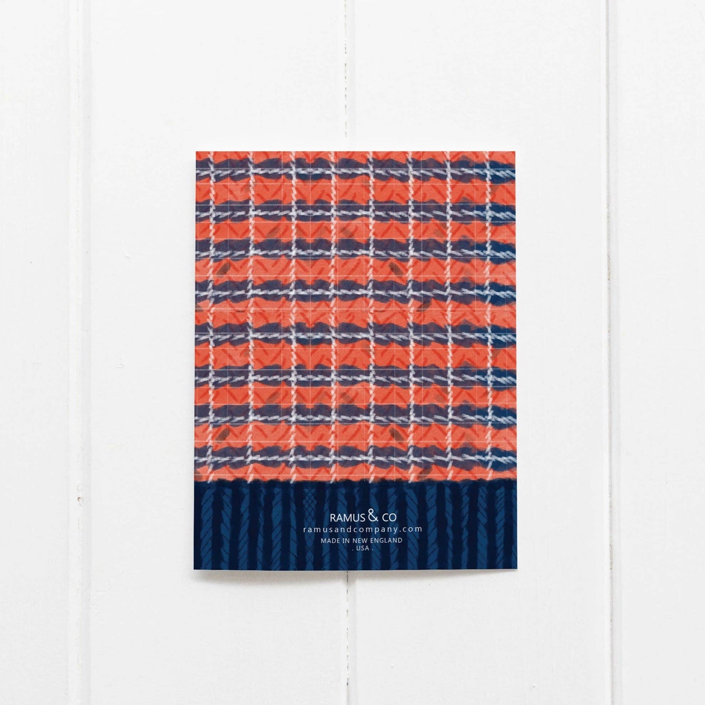 Preppy Retriever Greeting Card