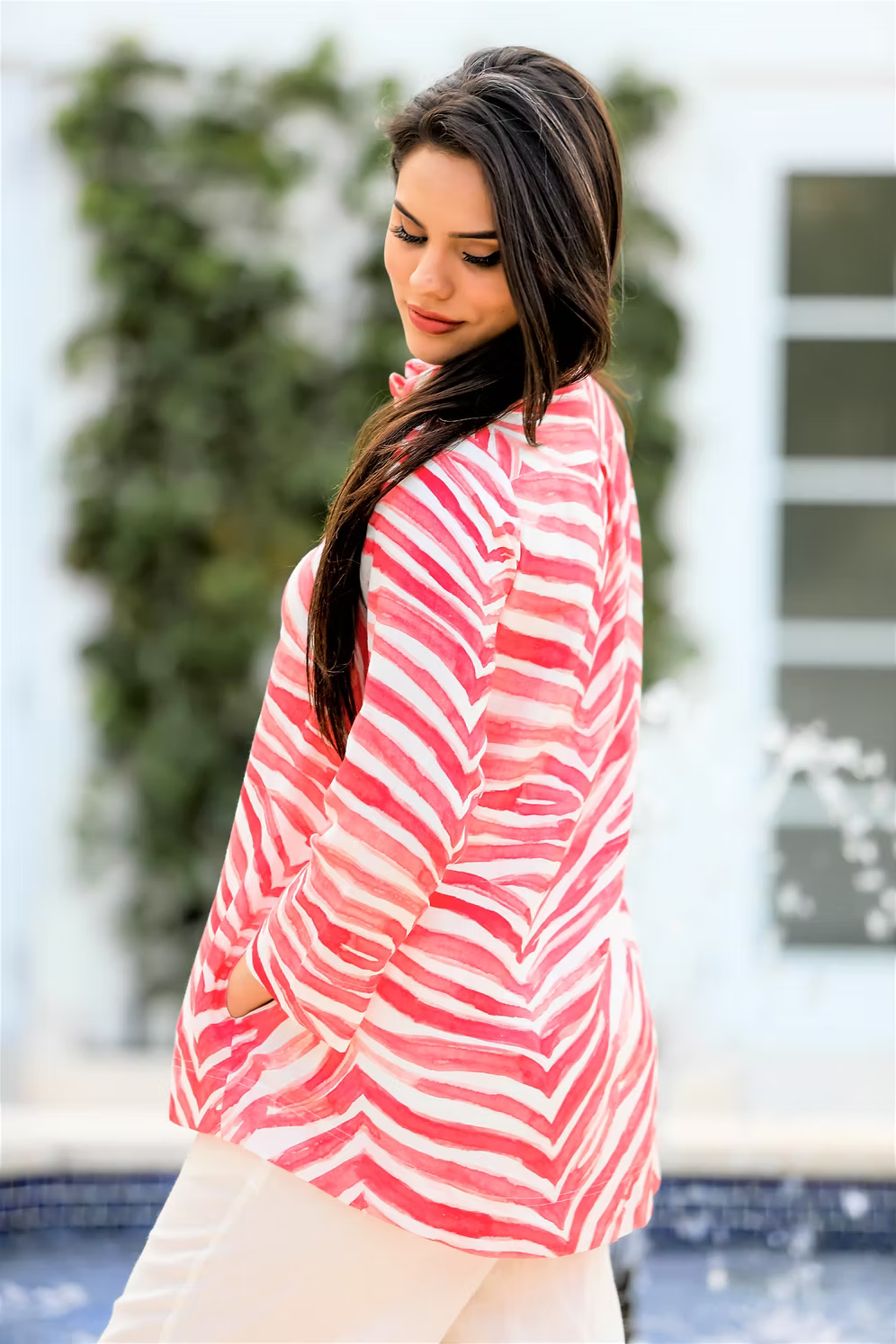 Classic Button Down Shirt - Zebra