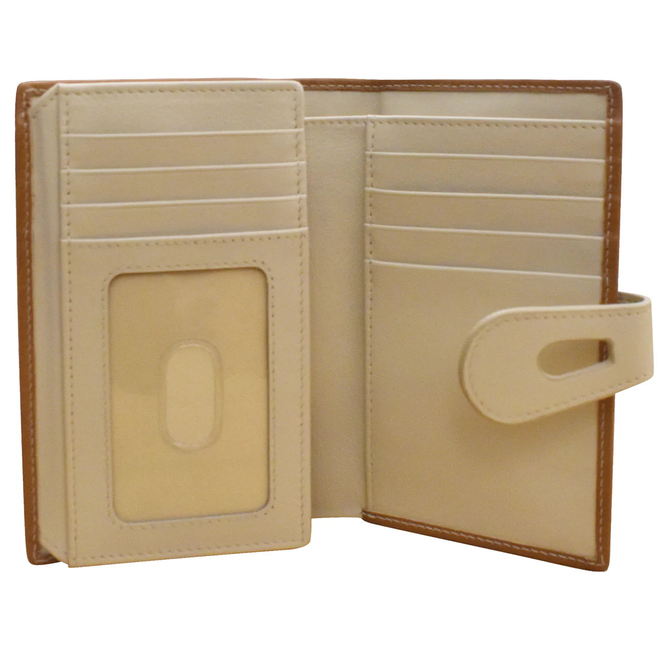 Midi Wallet with Cut Out Tab