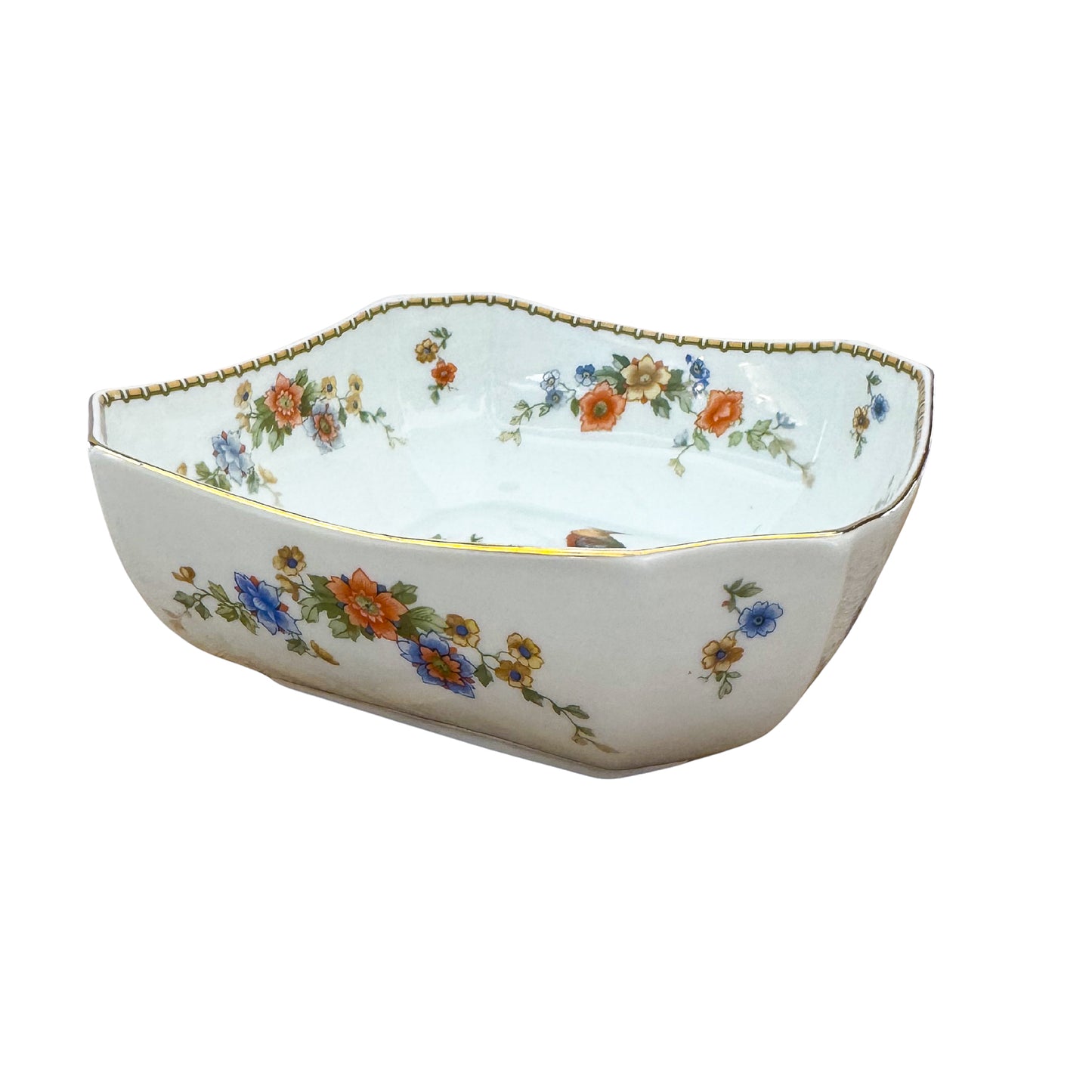 Square Golden Pheasant Bowl