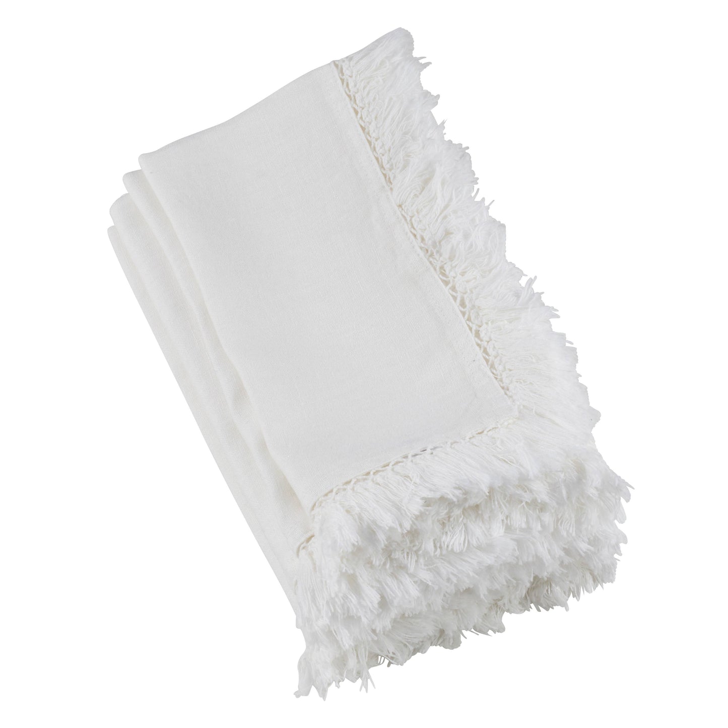 Stonewashed Fringe Napkin (Set of 4)