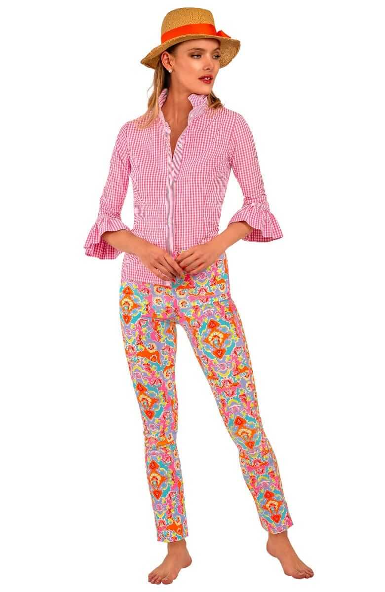 Priss Blouse - Gingham