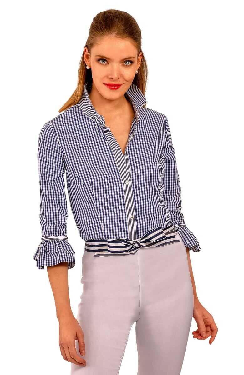 Priss Blouse - Gingham