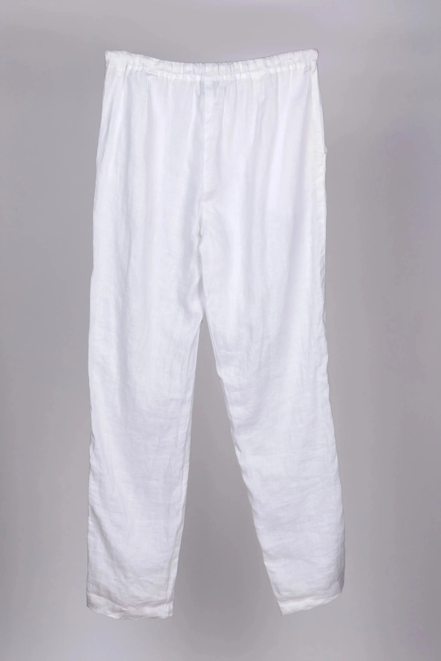 Classic Slim Fit Linen Pants