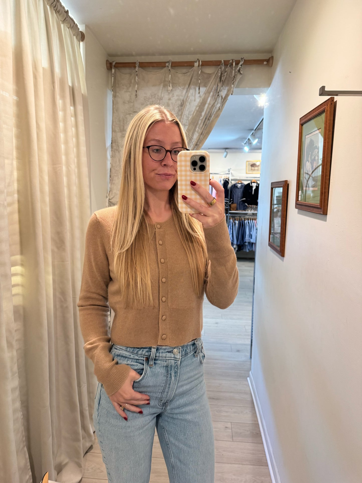 Adeline Cardigan 100% Cashmere