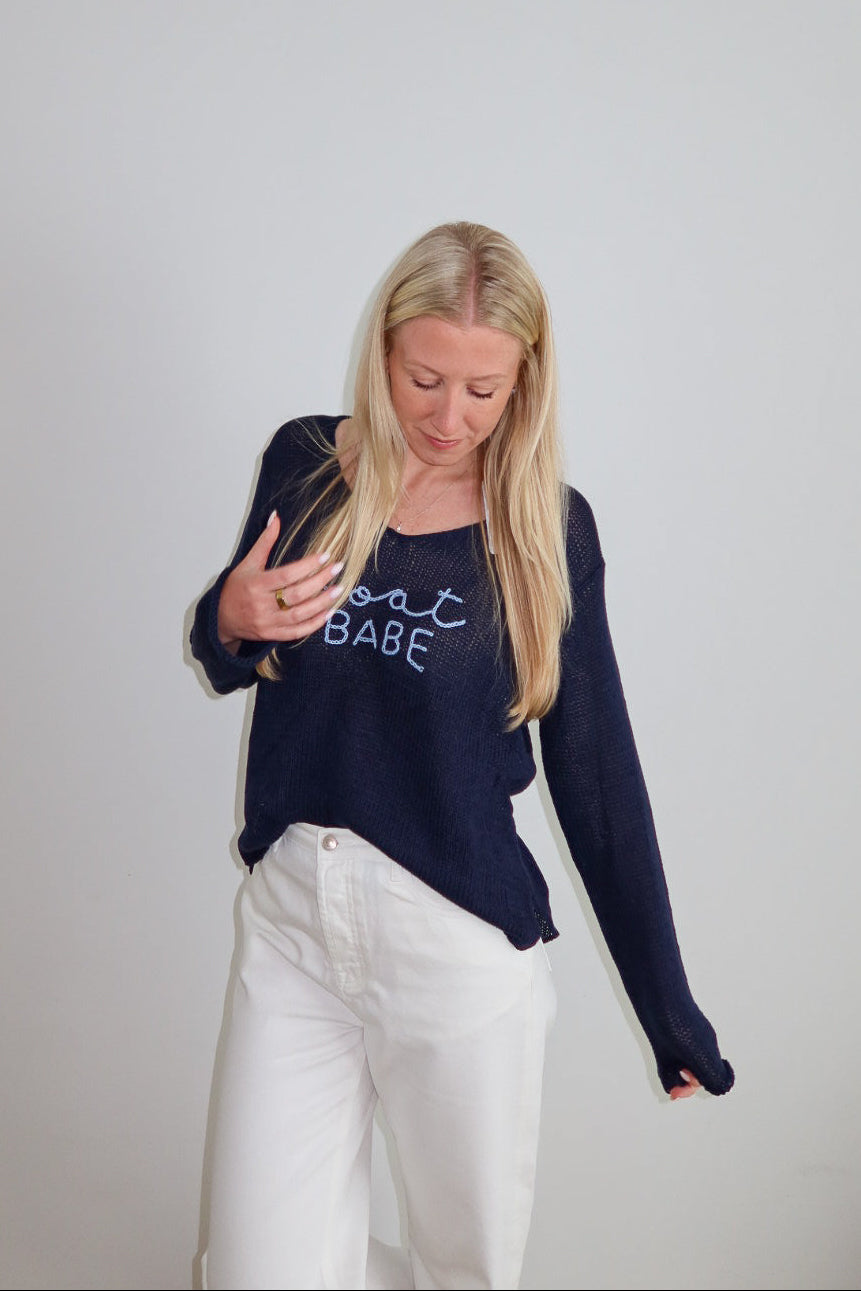 Boat Babe Sweater