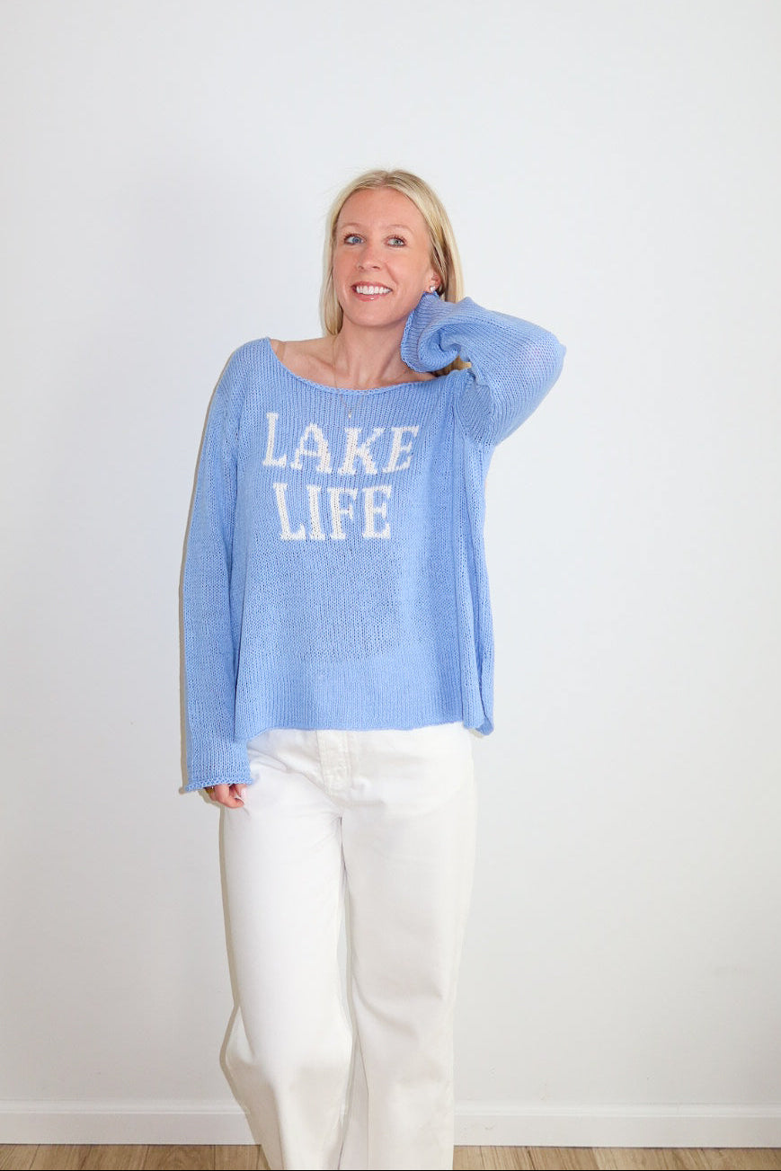 Lake Life Crew Sweater