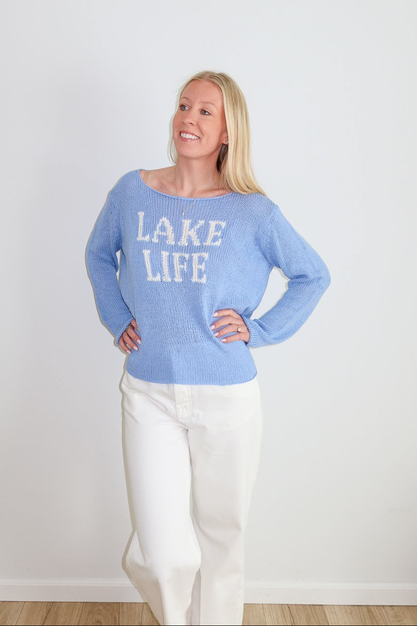 Lake Life Crew Sweater