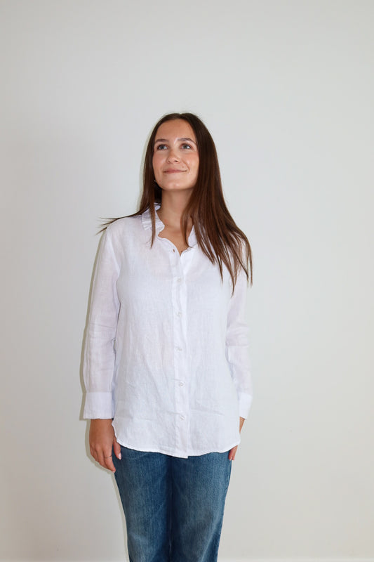 Linen Button Down