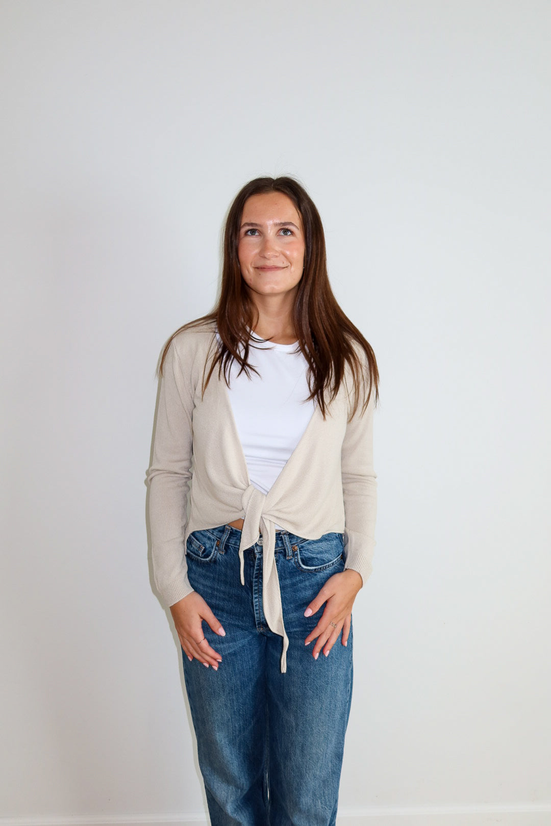 Modal Tie Cardigan
