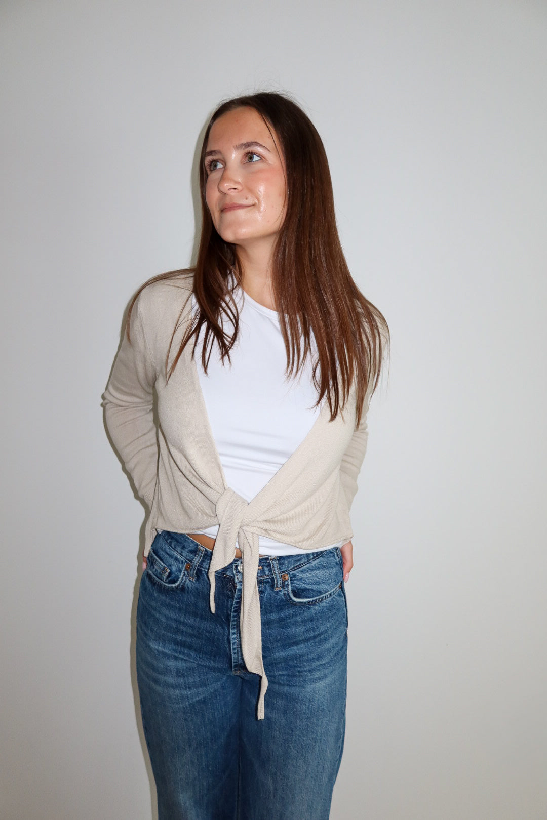 Modal Tie Cardigan