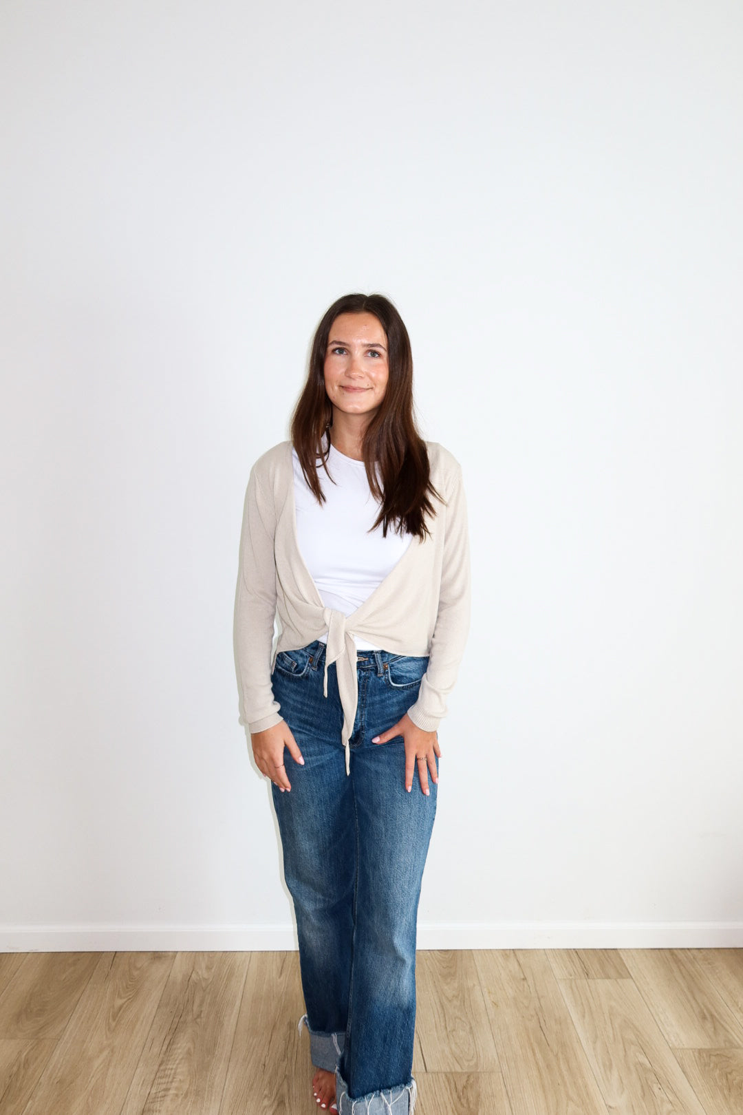Modal Tie Cardigan