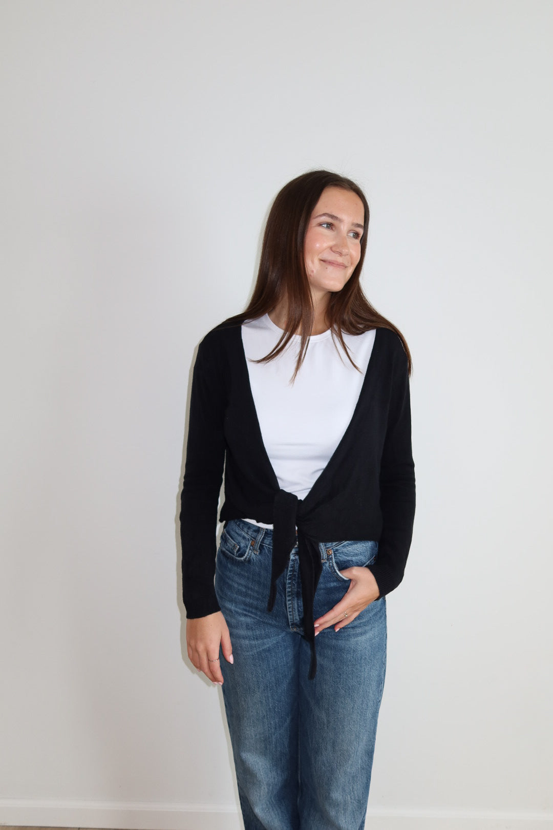 Modal Tie Cardigan